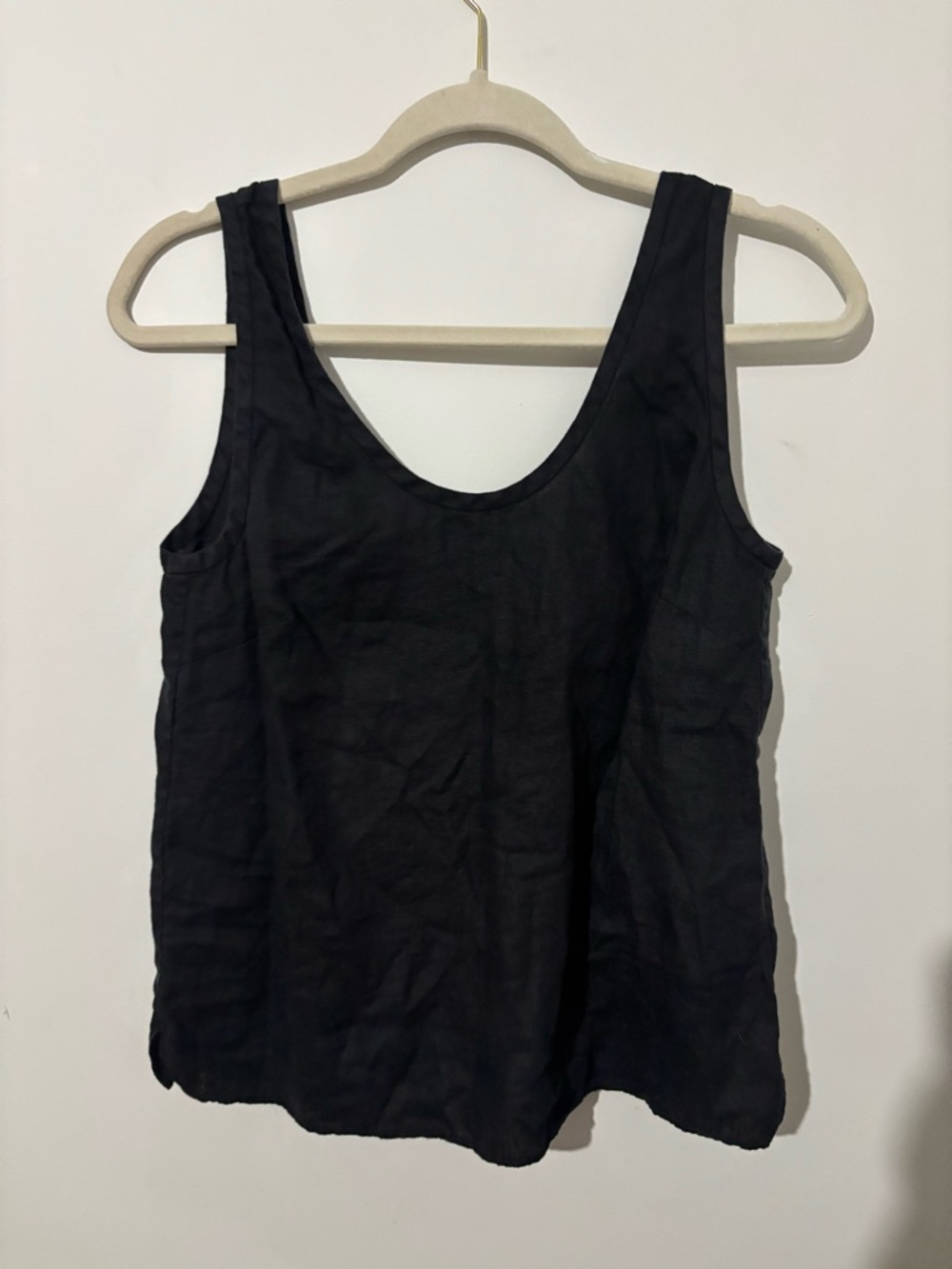 Everlane Black Scoop Neck Tank Top